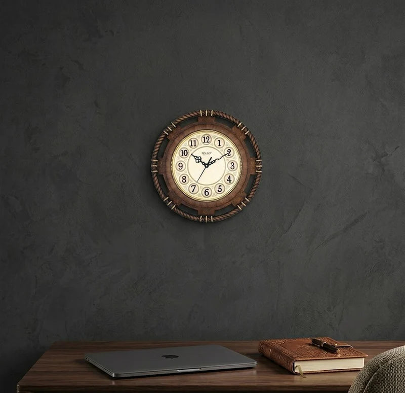 Rustic Rope Ring Clock