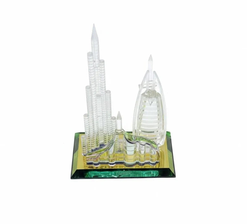 Burj Al Arab & Skyline Crystal Souvenir