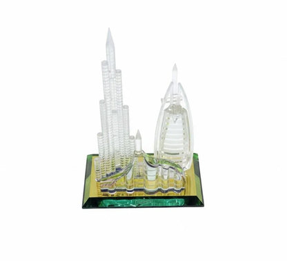 Burj Al Arab & Skyline Crystal Souvenir