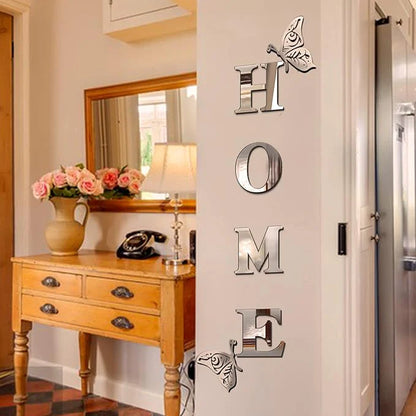 Home Sign Acrylic Mirror