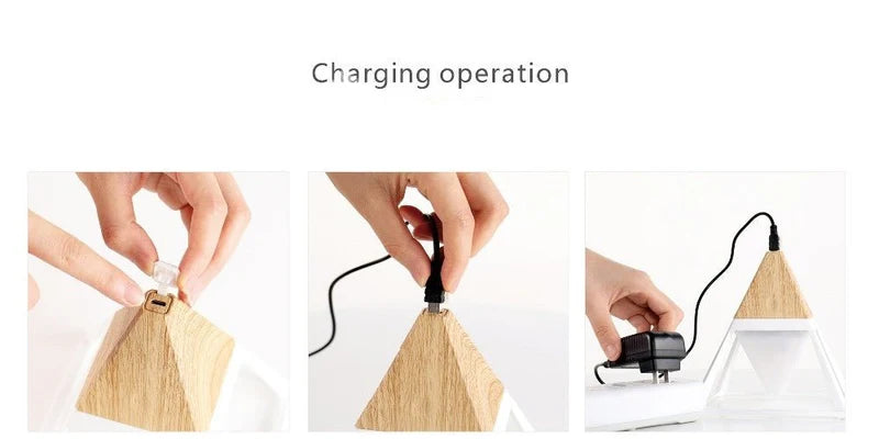 Pyramid Practical Switch Lamps